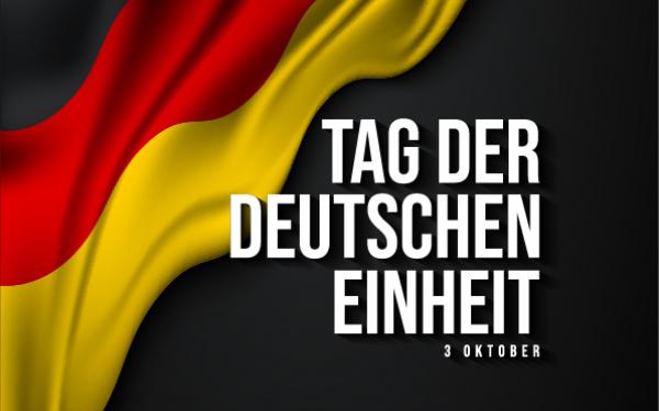 Banner: TAg der deutschen Einheit