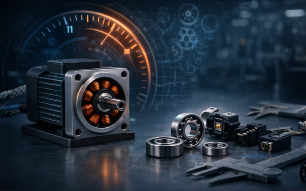 Lebensdauer von Schrittmotoren – Lager, Materialpaarung und Konstruktion erklärt