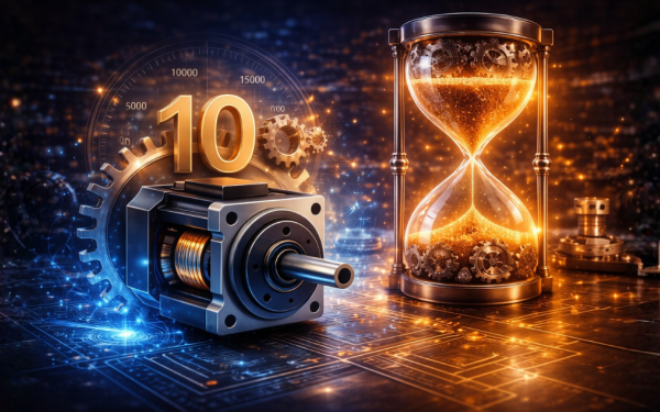 Lebensdauer von Schrittmotoren – Lager, Materialpaarung und Konstruktion erklärt