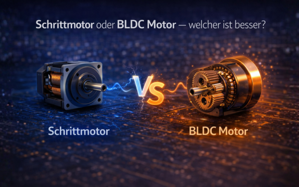 Schrittmotor oder BLDC Motor – welcher ist besser?