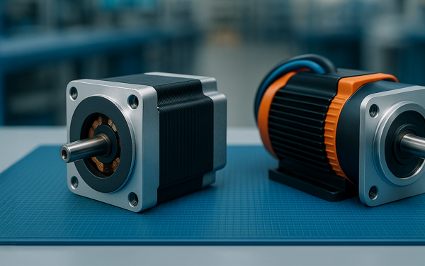 Schrittmotor vs. Servomotor