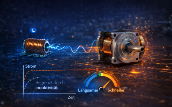 Warum die Induktivität eines Schrittmotors seine Dynamik begrenzt