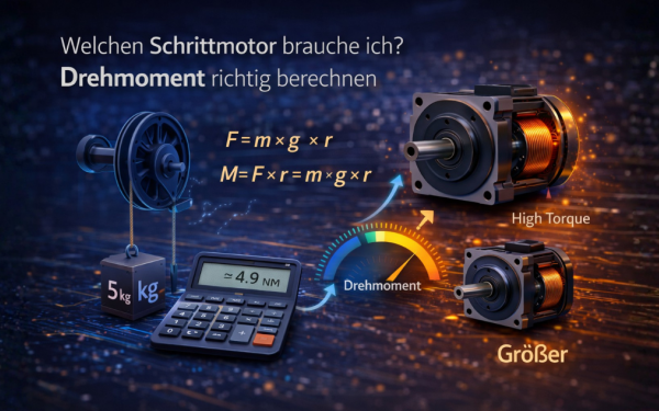 Welchen Schrittmotor brauche ich?